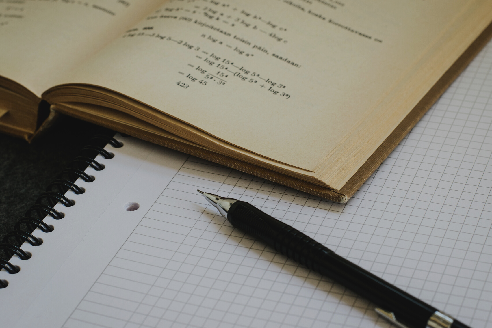Notebook and Mathematics Book